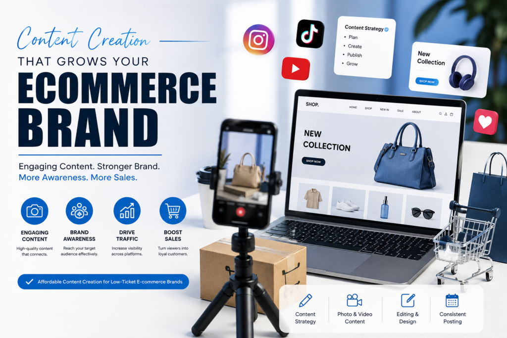 Content Creation for E-Commerce Brand